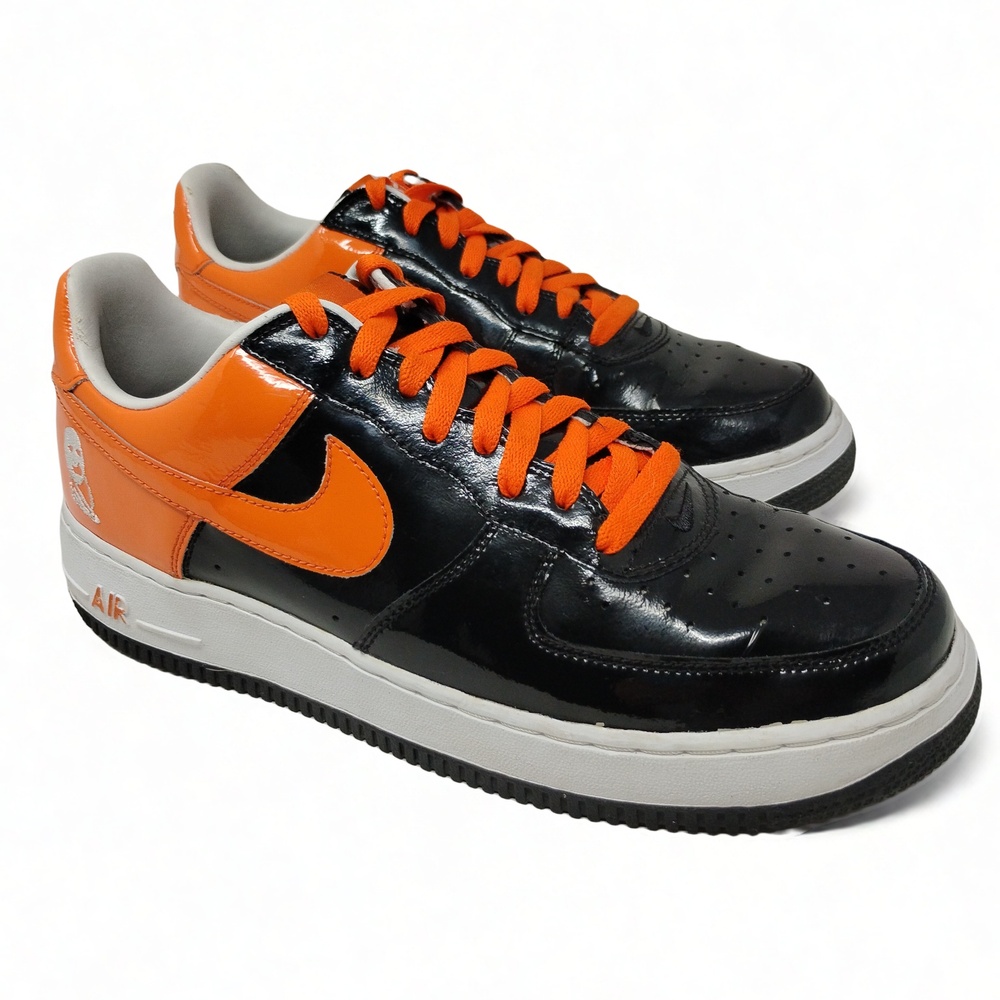 Nike Air Force 1 Premium Halloween Leather Sneakers Size 9.5 Streetwear Y2K
